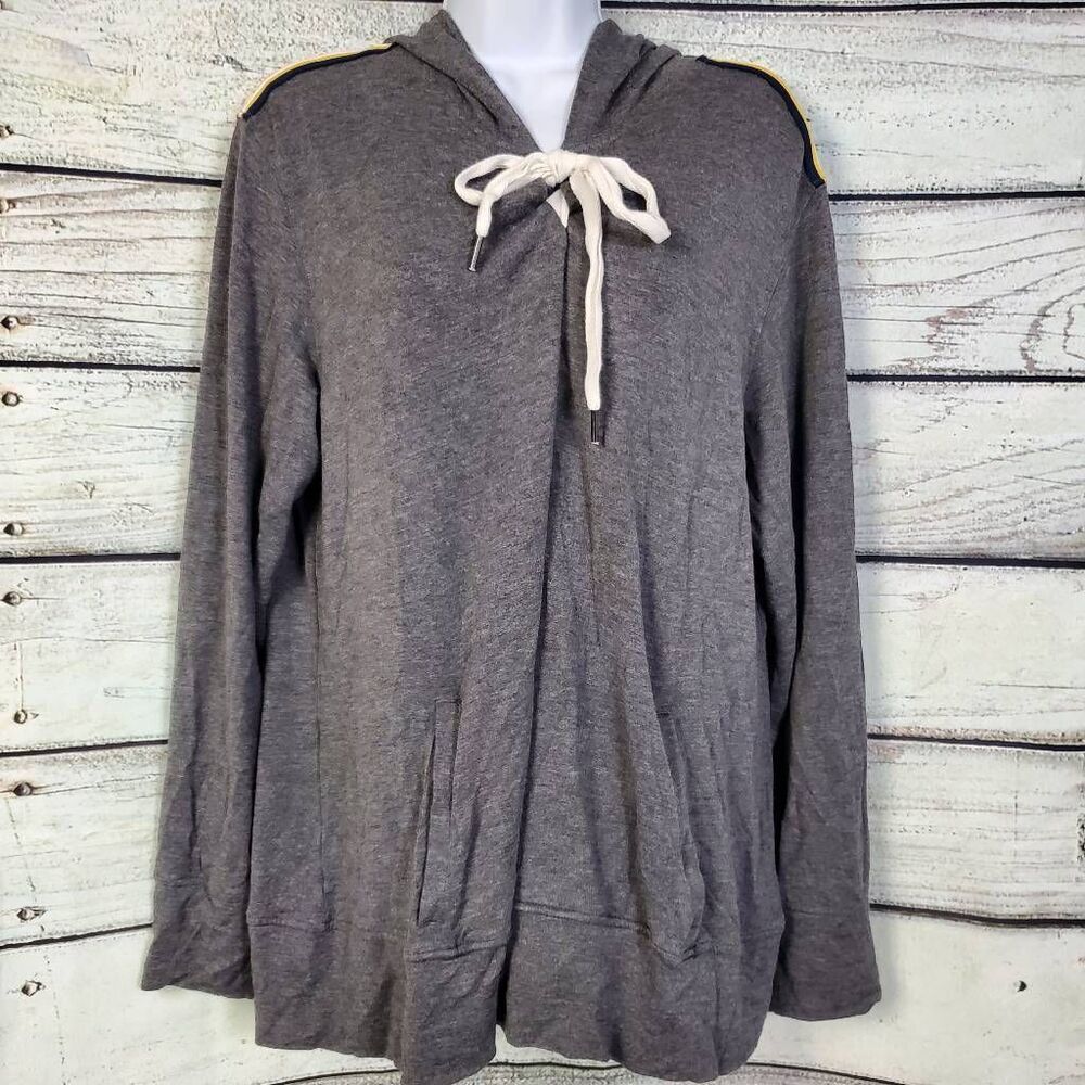 Maurices Women’s Hoodie XL Gray Soft Lightweight Long Sleeve Pullover